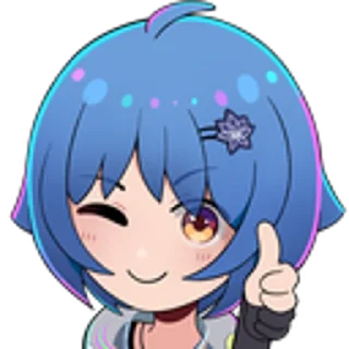👍 emoji Planya & Mana pack Telegram sticker 12 of 39