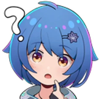 ❔ emoji Planya & Mana pack Telegram sticker 18 of 39