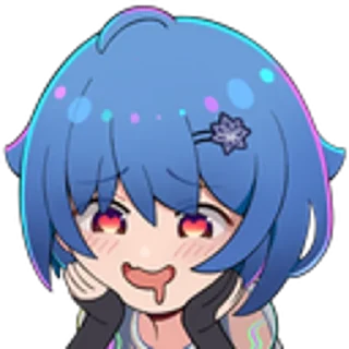 🥵 emoji Planya & Mana pack Telegram sticker 8 of 39