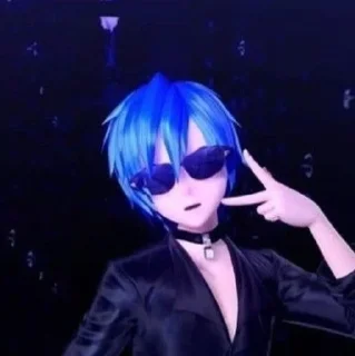 😎 emoji KAITO Telegram sticker 3 of 120