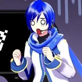 😱 emoji KAITO Telegram sticker 11 of 120