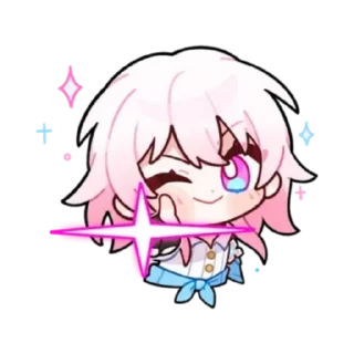 Sticker from March 7