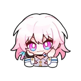 Sticker from March 7