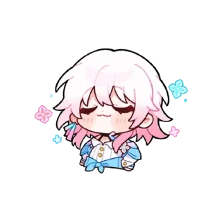 Sticker from March 7