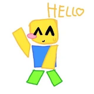 Sticker from Chibi noob - мой сын