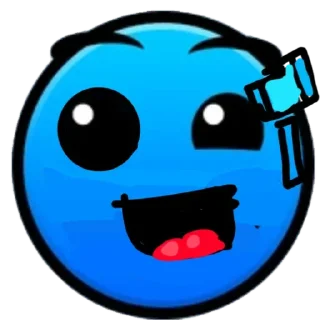 Sticker from Geometry Dash фандом 7