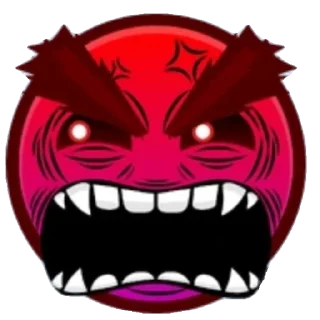 🤬 emoji Geometry Dash фандом 3 Telegram sticker 12 of 120