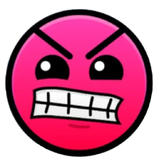 😡 emoji Geometry Dash фандом 2 Telegram sticker 5 of 120