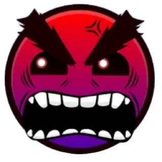 🤬 emoji Geometry Dash фандом 3 Telegram sticker 11 of 120