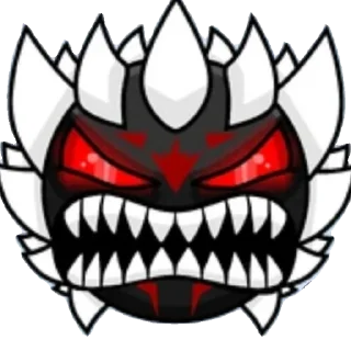👿 emoji Geometry Dash фандом 3 Telegram sticker 15 of 120
