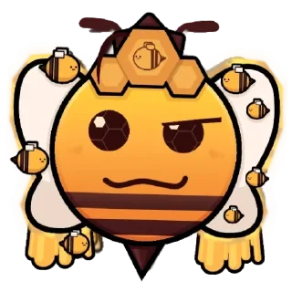 🐝 emoji Geometry Dash фандом 6 Telegram sticker 7 of 120