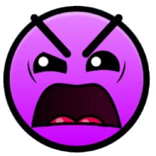 😡 emoji Geometry Dash фандом 2 Telegram sticker 6 of 120