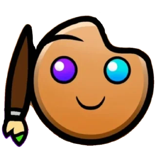 Sticker from Geometry Dash фандом