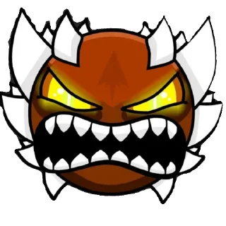 👿 emoji Geometry Dash фандом 2 Telegram sticker 15 of 120