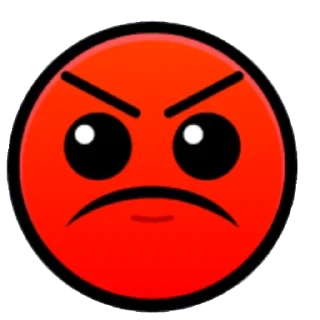 😡 emoji Geometry Dash фандом 2 Telegram sticker 4 of 120