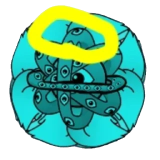👁 emoji Geometry Dash фандом 4 Telegram sticker 17 of 120