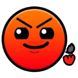 Sticker from Geometry Dash фандом 7