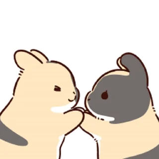Sticker from Cute bunnies