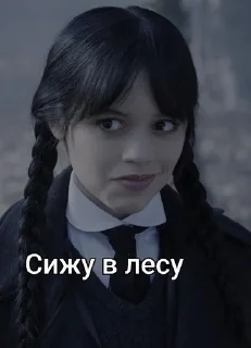 Sticker from Уэнсдей