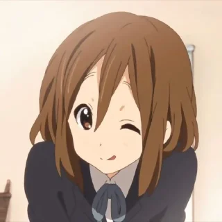 Sticker from аниме k-on! @gokittygoe
