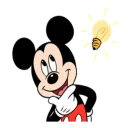 Sticker from Микки Маус