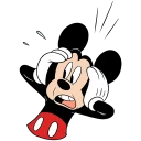 😬 emoji Микки Маус :: @TgSticker Telegram sticker 20 of 28