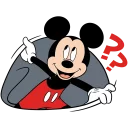 🤨 emoji Микки Маус :: @TgSticker Telegram sticker 14 of 28