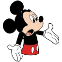 😮 emoji Микки Маус :: @TgSticker Telegram sticker 23 of 28