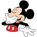 😄 emoji Микки Маус :: @TgSticker Telegram sticker 12 of 28