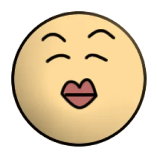 😙 emoji Smiles @stickersb2b Telegram sticker 19 of 25