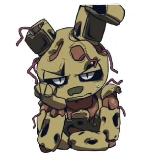 😤 emoji springtrap - by @yumicvu Telegram sticker 7 of 30