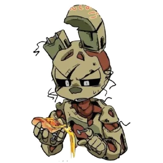 🍕 emoji springtrap - by @yumicvu Telegram sticker 22 of 30