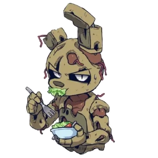 🥗 emoji springtrap - by @yumicvu Telegram sticker 10 of 30