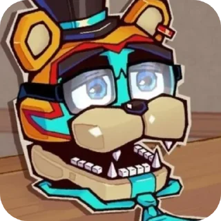 Sticker from Glamrock Freddy ➩ @Earth928B
