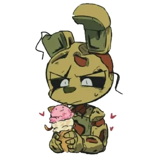 😳 emoji springtrap - by @yumicvu Telegram sticker 6 of 30