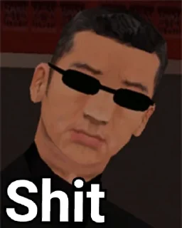 💩 emoji GTA SA Telegram sticker 13 of 16
