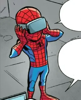 Sticker from Spiderman Comics @TVstickers