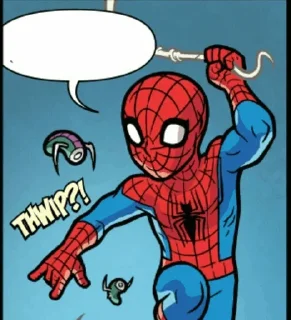 🕸 emoji Spiderman Comics @TVstickers Telegram sticker 22 of 54