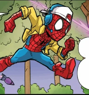 🕸 emoji Spiderman Comics @TVstickers Telegram sticker 8 of 54