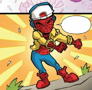 🕸 emoji Spiderman Comics @TVstickers Telegram sticker 12 of 54
