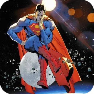 🪐 emoji Superman comics Telegram sticker 21 of 53