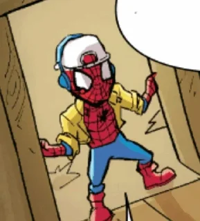 Sticker from Spiderman Comics @TVstickers