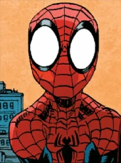 😳 emoji Spiderman Comics @TVstickers Telegram sticker 16 of 44