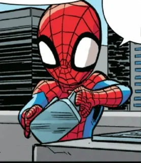 Sticker from Spiderman Comics @TVstickers