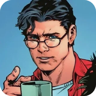🥸 emoji Superman comics Telegram sticker 22 of 53