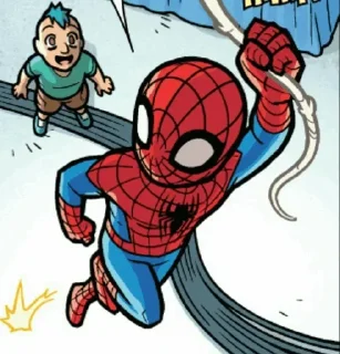 🕸 emoji Spiderman Comics @TVstickers Telegram sticker 24 of 54