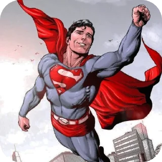 🦸 emoji Superman comics Telegram sticker 8 of 53