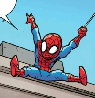 🕸 emoji Spiderman Comics @TVstickers Telegram sticker 20 of 54
