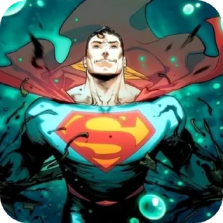 🦸 emoji Superman comics Telegram sticker 15 of 53