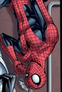 😬 emoji Spiderman Comics @TVstickers Telegram sticker 22 of 44